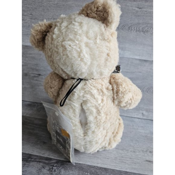 Vtg House of Nisbet Jack's Teddy Bear Jointed Crushed Alpaca Plush 15" 571 Tags - Picture 7 of 16